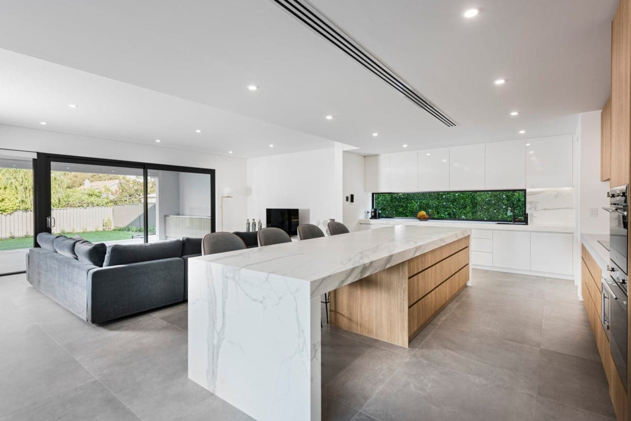 Island benchtops
